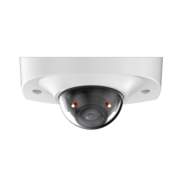 DAHUA (DH-IPC-HDBW2449FP-AS-IL-0280B) Cámara IP Minidomo 4MP Smart Dual Light SMD Plus Óptica Fija 2.8mm, Micrófono, Slot SD, IP67, IK10