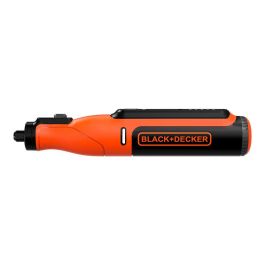 Black+Decker Multi-herramienta Rotativa BCRT8IK-XJ 7.2V Inalámbrica con 53 Accesorios y Velocidad Variable
