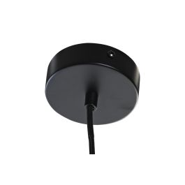 DKD Home Decor Lámpara Techo Mediterraneo Marron Cuerda 24 x 15 x 24 cm (4 Unidades)