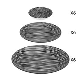 Secret Of Gourmet Vajilla Bohemia Zèbre Porcelana 18 Piezas Precio: 58.68999972. SKU: S7907331