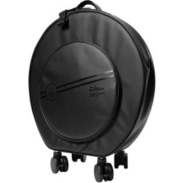 Zildjian Funda de Platos con Ruedas Collection Touring 24" Negro - Nylon Balístico, Resistente al Agua y Ruedas Giratorias 360