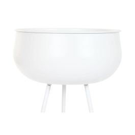 Macetero Home ESPRIT Blanco Metal Urbano 34 x 34 x 70 cm (2 Piezas) Macetero Home ESPRIT Blanco Metal Urbano 34 x 34 x 70 cm (2 Piezas)