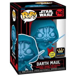 FUNKO Figura POP Star Wars Darth Maul Exclusive 9cm Vinilo