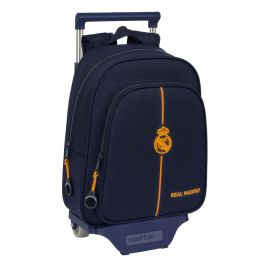 Mochila Escolar con Ruedas Real Madrid C.F. 2nd Kit 24/25 Azul marino 27 x 33 x 10 cm Precio: 42.69000032. SKU: B1G9W5CE2N