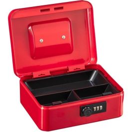 Burg Wachter BUR4003482106921 Caja de Monedas Money Code 5020 con Apertura de Código, Acero Rojo Burg Wachter BUR4003482106921 Caja de Monedas Money Code 5020 con Apertura de Código, Acero Rojo