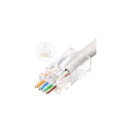 MicroConnect Conector modular EZ RJ-45, 8P8C, sin blindaje, CAT6, 50 piezas Precio: 5.50000055. SKU: B15GAPEHJX