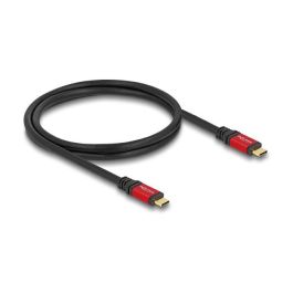 DeLOCK Cable USB 2.0 Tipo C a Tipo C PD 3.1 240W con E-Marker, Macho a Macho, 1 Metro, Negro y Rojo Precio: 30.68999956. SKU: B1HLT2BWBV