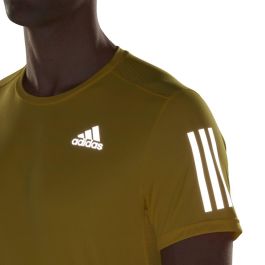 Camiseta de Manga Corta Hombre Adidas Amarillo M
