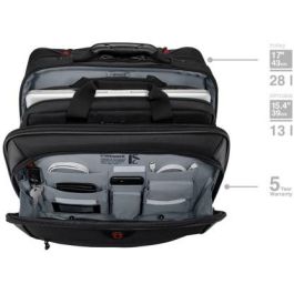 Wenger Potomac Trolley para portátil 17" (43,2cm) negro, con bolsa extraíble para portátil 16" (40,6cm)