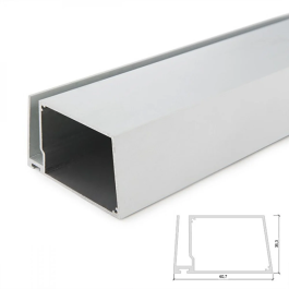 Greenice Perfil Aluminio para Tira LED Estanterías Cristal Espesor 8Mm Alojamiento Transformador x 2M Precio: 19.49999942. SKU: B13VRT8E4M