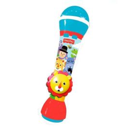 Fisher Price Micrófono de Mano Graba y Reproduce Voz Juguete Infantil