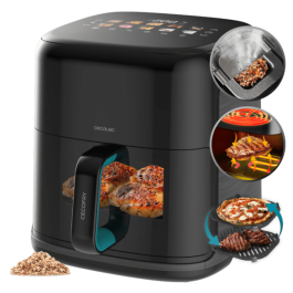 Cecotec Freidora de Aire Cecofry&Grill Smokin'Prime 6500 6,5L 2200W Grill Negro Precio: 80.50000046. SKU: B1A4EVLB7N