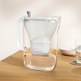 Brita BRI4006387124212 Jarra Filtradora de Agua Estilo Gris 2.4L con 1 Cartucho Maxtra Pro All-in-1
