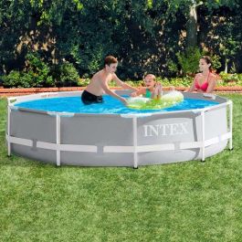 Piscina Desmontable Intex Prism Frame 4485 L (305 x 76 cm) Redonda Piscina Desmontable Intex Prism Frame 4485 L (305 x 76 cm) Redonda