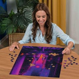 Ravensburger RAV1750178535528 Rompecabezas 1000 Piezas: Las Luces de Neón de Nueva York