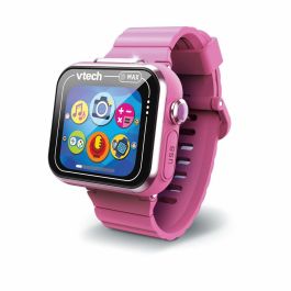 VTech 80-531657-022 Kidizoom Smartwatch Max, Reloj Inteligente para Niños +4 Años con Doble Cámara, Juegos RA y Control Parental, Rosa