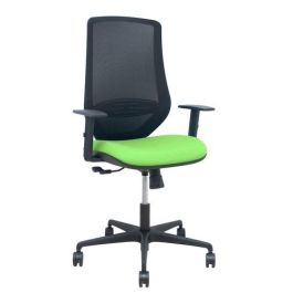 Silla Piqueras Y Crespo Mardos Brazos Regulables Ergonomica Mecanismo Basculante Respaldo Malla Negra Asiento Tapizado Bali Pistacho Precio: 243.68999974. SKU: B17ZTG7GHV