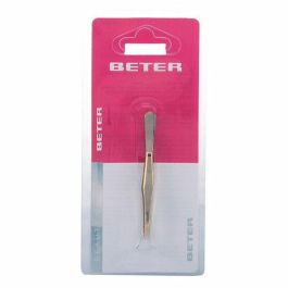 Beter Pinza depilar punta recta dorada - Accesorio de belleza para cejas Precio: 3.50000002. SKU: S0523085