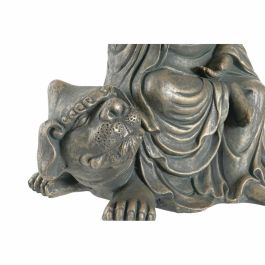 Figura Oriental DKD Home Decor Dorado Gris Oscuro 25 x 43 x 38 cm Figura Oriental DKD Home Decor Dorado Gris Oscuro 25 x 43 x 38 cm