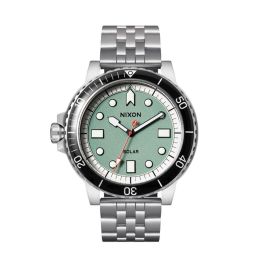 Reloj Hombre Nixon A1402-5235 Verde Plateado Precio: 286.5000006. SKU: B1BYVJ2Q77