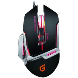 Conceptronic Ratón Gaming DJEBBEL02B Óptico 4000 DPI, 8 Botones Programables, Diseño Ergonómico