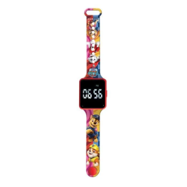 Lexibook Reloj Digital LED Patrulla Canina DMW060PA para Niños +3 Años