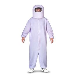 My Other Me Disfraz Among Us Impostor White XL para Niños - Incluye Escafandra, Traje con Cremallera y Bolsillos My Other Me Disfraz Among Us Impostor White XL para Niños - Incluye Escafandra, Traje con Cremallera y Bolsillos