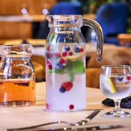 Arcoroc Jarra Vidrio Spring 1 L Transparente Fabricada en Francia