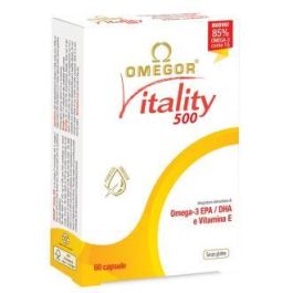 UGA NUTRACEUTICALS Omegor Vitality 500 Omega-3 EPA DHA 60 cápsulas, funcionamiento normal del corazón y protección antioxidante Precio: 14.7900005. SKU: B199YT4QMC