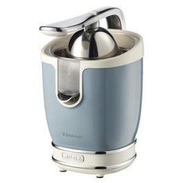 Ariete 413/05 Exprimidor Vintage Azul para Zumos Saludables con Mango a Presión y Doble Cono Precio: 56.58999995. SKU: S7604593