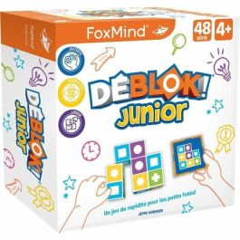 Asmodee Desbloquear Junior - Juego de Puzles Lógicos para Niños 4+ años, 40 Desafíos Progresivos con 4 Niveles de Dificultad