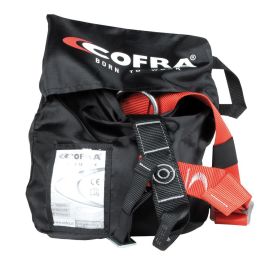 Cofra Wrapper Bag - Bolsa de poliéster para trabajos de altura, 33x38 cm