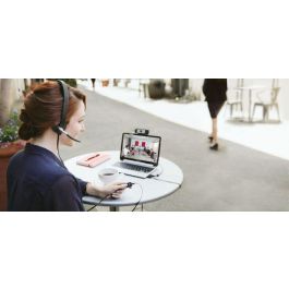 Logitech H820e Auriculares Inalámbricos Mono para Oficina/Centro de Llamadas Diadema con Micrófono Negro