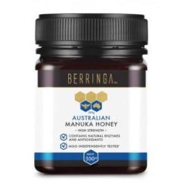 BERRINGA Miel de Manuka 550 MGO 250g - Alta Resistencia Bioactiva para Heridas y Salud Digestiva Precio: 55.4999995. SKU: B19AYSSFSM