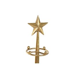 DKD Home Decor Árbol de Navidad Moderno Expositor de Metal Dorado, Ideal para Decoración Interior, 133 cm Alto x 40.5 cm Ancho x 40.5 cm Fondo Precio: 79.49999959. SKU: B1HQH5YWL7
