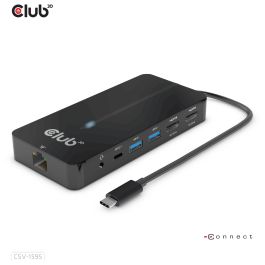 Club3D Hub USB-C 7 en 1: 2xHDMI 4K60Hz, 2xUSB, USB-C PD100W, LAN - Adaptador para portátil/PC Precio: 171.58999957. SKU: B1CZVN23BN