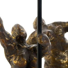 Figura Moderno DKD Home Decor Dorado 10 x 31 x 20 cm (2 Unidades) Figura Moderno DKD Home Decor Dorado 10 x 31 x 20 cm (2 Unidades)