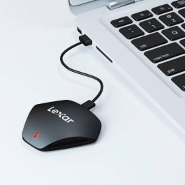 Lexar Professional Multi-Card 3-in-1 USB 3.1 Reader LRW500URB, Lector de tarjetas USB 3.2 Gen 1 Type-C Negro, Compatible con MicroSD/SDHC/SDXC, 170 Mbit/s Lexar Professional Multi-Card 3-in-1 USB 3.1 Reader LRW500URB, Lector de tarjetas USB 3.2 Gen 1 Type-C Negro, Compatible con MicroSD/SDHC/SDXC, 170 Mbit/s