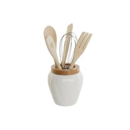 Utensilios Basicos DKD Home Decor Blanco Natural 10.5 x 12 x 10.5 cm Set de 6 Precio: 14.7899994. SKU: B18DRA5F3X