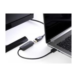 DeLOCK Adaptador HDMI Macho a DisplayPort Hembra 8K @ 30Hz 0.18m con Chip LT6711GX para Resolución 7680x4320, HDR10, HDCP 2.2