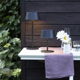 Brilliant BRI4004353437717 Lámpara de Mesa para Exterior PICCO. Iluminación LED Solar 5W, Metal y Plástico Negro Esmerilado Brilliant BRI4004353437717 Lámpara de Mesa para Exterior PICCO. Iluminación LED Solar 5W, Metal y Plástico Negro Esmerilado