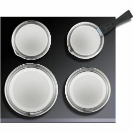 Arthur Martin AM0566 Batería de Cocina Inducción 18 Piezas Acero Inoxidable, Mango Extraíble, Apta Todo Tipo Fuegos