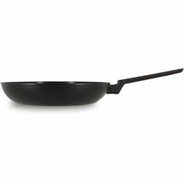 Menastyl 6020638 Sartén de Aluminio Forjado de 28 cm Negra, Apta para Todo Tipo de Fuegos e Inducción