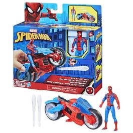 Hasbro Spider-Man Moto Aracnida F6899 Figura de Acción con Lanzador