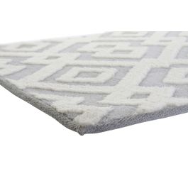 DKD Home Decor Alfombra Estilo Arabe Aspen Gris Beige 240 x 60 cm