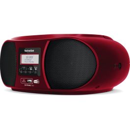 TechniSat DigitRadio 1990 Radio DAB+/FM Reproductor CD Color Rojo
