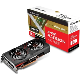 Sapphire 11324-01-20G Tarjeta Gráfica Radeon RX 7600 8GB GDDR6 Precio: 384.49999995. SKU: B14GA5HVXF