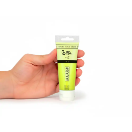 Liderpapel Pintura Acrílica Tubo de Plástico 60 ml Amarillo Limón