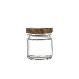 Tarrito de vidrio multiusos Wood 50 cc - La Mediterrane por Inde (48 Unidades) Tarrito de vidrio multiusos Wood 50 cc - La Mediterrane por Inde (48 Unidades)