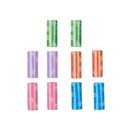 Mascow Set 10 Rollos Bolsas para Mascotas, 15 Unidades, 9x30x2.5 cm, Varios Colores (24 Unidades) Mascow Set 10 Rollos Bolsas para Mascotas, 15 Unidades, 9x30x2.5 cm, Varios Colores (24 Unidades)